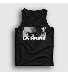 Presmono Unisex Beyaz Vinz Eyes Film La Haine Atlet 500083tt (Siyah)