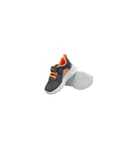 SİA ÇANTA NORTHBLUE ÇIRTLI & BAĞCIKLI ORTAPEDİK  & ANATOMİK SAĞLAM KAYMAZ TABANLI NEFES ALAN ERKEK ÇOCUK SPOR AYAKKABISI (Gri - Turuncu)