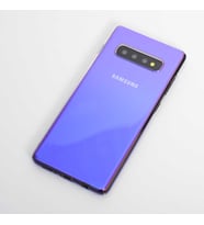 Galaxy S10 Kılıf Parlak Renk Geçişli Kılıf (Mor)
