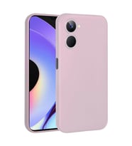 Realme 10 4G Kılıf Kamera Çıkıntılı Soft Silikon (Rose)