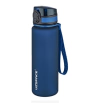 Uzspace 500 ml Tritan Su Matarası 13 farklı Renk Softtouch  (Lacivert)