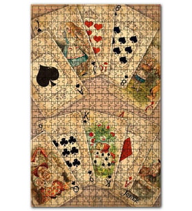 Cakapuzzle İskanbil Kağıdında Alice Harkalar Diyarında Puzzle Yapboz MDF (Ahşap) (255 Parça)