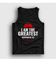 Presmono Unisex Sarı Greatest Muhammed Ali Atlet 230280tt (Siyah)