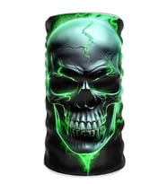 Bebo Store Extreme Spor Motor ve Bisiklet Kullananlara Özel Desenli Buff Boyunluk Bandana Balaklava (Mint Yeşili)