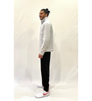 Erkek Rahat Kalıp Softech Polar Yarım Fermuarlı Sweatshırt spr24pw20 (Açık Gri)