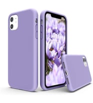 Iphone 11 Silikon Lansman Esnek Kaliteli Kılıf (Mor)