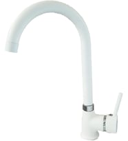 POLEX Cristalux Swan-1 Mutfak Evye Bataryası (Beyaz)