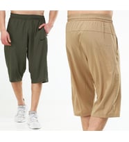 Nike EE-1204 Erkek B.Stretch İnce Kumaş Kapri-Şort (Camel)