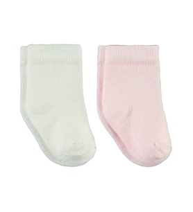Civil Baby Bambu Organik Bebek Çorap Set - Ekru