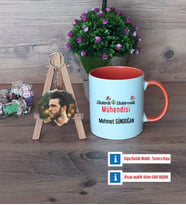 Elektrik Elektronik Mühendisi Kupa Bardak Beyaz ve Fotoğraflı Ahşap Anahtarlık Hediye (Model 13)