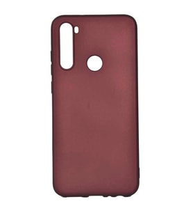 Xiaomi Redmi Note 8T Kılıf Soft Mat Premier Case (Mürdüm)