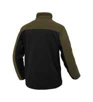 Ghassy Co. Erkek Mountain Windproof Yarım Fermuarlı Cepli Polar  (Siyah-Kırmızı)
