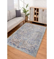 Dijital Kaymaz Taban Yıkanabilir Renkli Salon Halısı Mutfak Halısı Yolluk ND-SD-1123 (Çok Renkli)