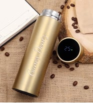 Kişiye Özel 500 ML Dereceli Termos (Gold)