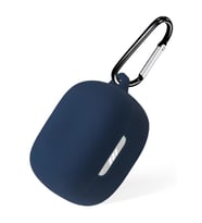 Microsonic Anker SoundCore R50i Kılıf Askılı Mat Silikon Pudra (Lacivert)
