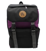 Su Geçirmez İmperteks Kumaş Unisex Sırt ve Okul Çantası 310 (Siyah-Fusya)