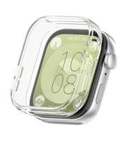 Microsonic Huawei Watch Fit 3 Kılıf 360 Full Round Soft Silicone Siyah (Renksiz)