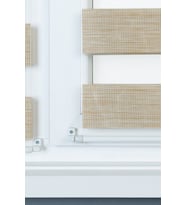 Hazır Briz Zebra Perde Balkon Kapısı Perdesi ve Pencere Cam Perdesi (Krem)