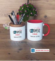 Ortopedi Uzmanı Kalemlik, Kupa Bardak T Kişiye Özel Hediye (Model 5)