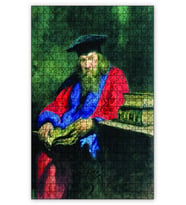 Cakapuzzle Dmitriy Mendeleyev Çizim Puzzle Yapboz MDF (Ahşap) (500 Parça)