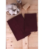 (40x60)&(60x110) 2'li Pike Çok Amaçlı Havlu Seti (Bordo)