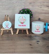 Kadınlar Günü Hediye Seti Kupa Bardak T Kulplu, Dekoratif Taş, Anahtarlık 8 Mart Hediyesi (Model 3)