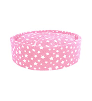 Sünger Simit Kedi & Küçük Irk Köpek Yatağı (Pembe)