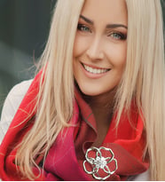 Özgüner Broş (Yaka İğnesi) (Kırmızı)