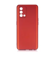 Oppo A74 4G Kılıf Zore Premier Silikon Kılıf (Kırmızı)