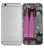 Apple iPhone 6 İle Uyumlu Dolu Kasa (Gri)