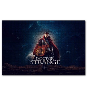 Cakapuzzle  Dr. Strange Benedict Cumberbatch  Puzzle Yapboz MDF (Ahşap) (500 Parça)