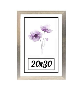 20x30 Fotoğraf Çerçevesi Modern Ofis Sanat Ev Home Ofis Dekoratif Çerçeveler Ev Oturma Odası Salon Dekorasyon Resim Çerçeveleri Diploma Belge Sertifika Çerçeveleri (Gümüş)