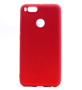 Xiaomi Mi 5x Kılıf Soft Mat Premier Case (Kırmızı)