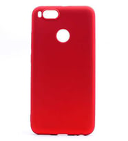 Xiaomi Mi 5x Kılıf Soft Mat Premier Case (Kırmızı)