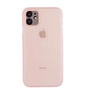 Uyumlu Model Apple iPhone 11 Kılıf 0.3mm Ultra İnce Hayalet Yumuşak Kapak (Pembe)