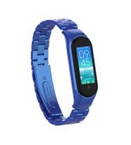 Xiaomi Mi Band 6 Kordon Klipsli Metal Kordon 04 (Lacivert)