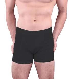Tutku 114 Erkek Likralı Boxer (6 lı) (Siyah)
