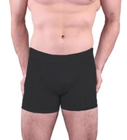 Tutku 114 Erkek Likralı Boxer (6 lı) (Siyah)