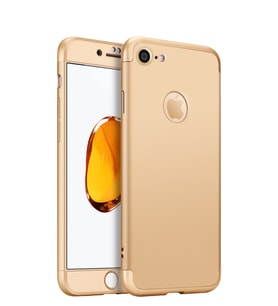 Microsonic Apple iPhone 6S Kılıf Double Dip 360 Protective (Gold)