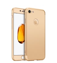 Microsonic Apple iPhone 6S Kılıf Double Dip 360 Protective (Gold)