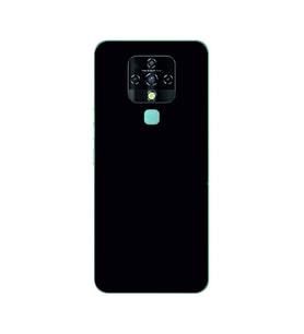 Tecno Camon 16 Kılıf Kamera Korumalı Silikon Rubber Arka Kapak (Siyah)