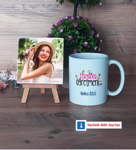 İtalyanca Öğretmeni Fotoğraflı Dekoratif Taş, Kupa Bardak Beyaz Hediye (Model 1)