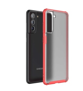 Galaxy S21 FE Kılıf Zore Volks Kılıf (Kırmızı)