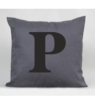 P Harfli Yastık (Antrasit)