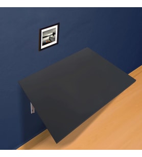 Tulip Life 90 x 60 cm Duvara Monte Katlanır MDF Masa TLPM01M (Antrasit)