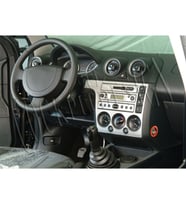 Meriç® Ford Fiesta Ön Torpido Kaplama Maun 7 Parça 2002-2005 (Alüminyum)