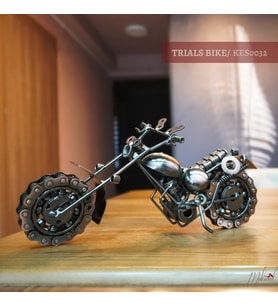Steampunk Metal Motosiklet Maketi – Koleksiyoner ve Bikerlar İçin Hediye- Mükemel orijinal tasarım (Bakır)