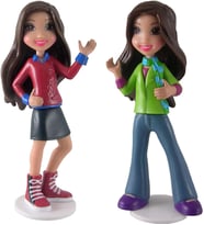 LİSANSLI ICarly Fashion Switch-Moda Figürleri - Orijinal Lisanslı Bebekler-Harik (Kahverengi)