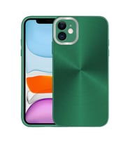 Apple iPhone 11 Kılıf Kamera Korumalı Sert Zore Desa Kılıf (Koyu Yeşil)