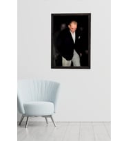 Tasarım Atatürk Posteri (Koyu Ceviz)